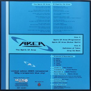 Area ‎- Spirit Of Area (Azul Turquesa)