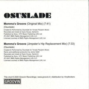 Osunlade – Momma’s Groove