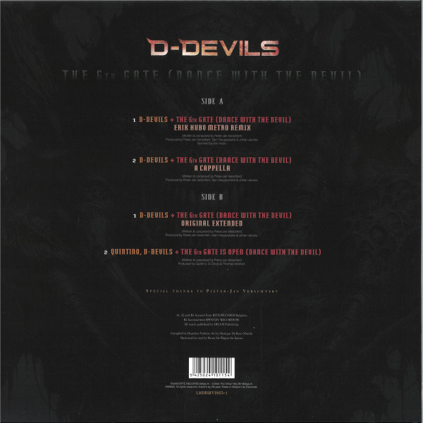 D-Devils – The 6th Gate (Dance With The Devil) - Imagen 2