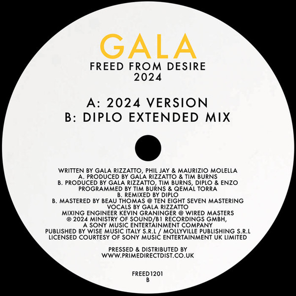 Gala - Freed From Desire 2024 - Imagen 4