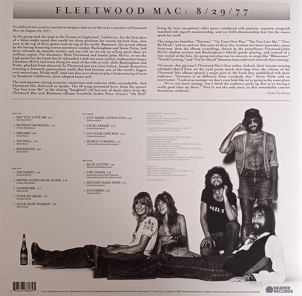 Fleetwood Mac – Rumours Live - Imagen 3