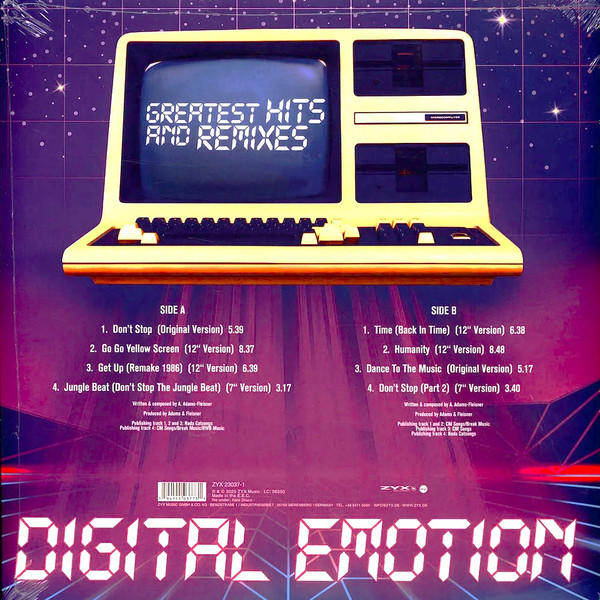 Digital Emotion – Greatest Hits & Remixes - Imagen 2