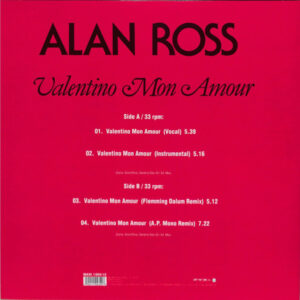 Alan Ross ‎– Valentino Mon Amour