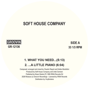 House Company / Key Tronics Ensemble – What You Need / A Little Piano / Calypso Of House