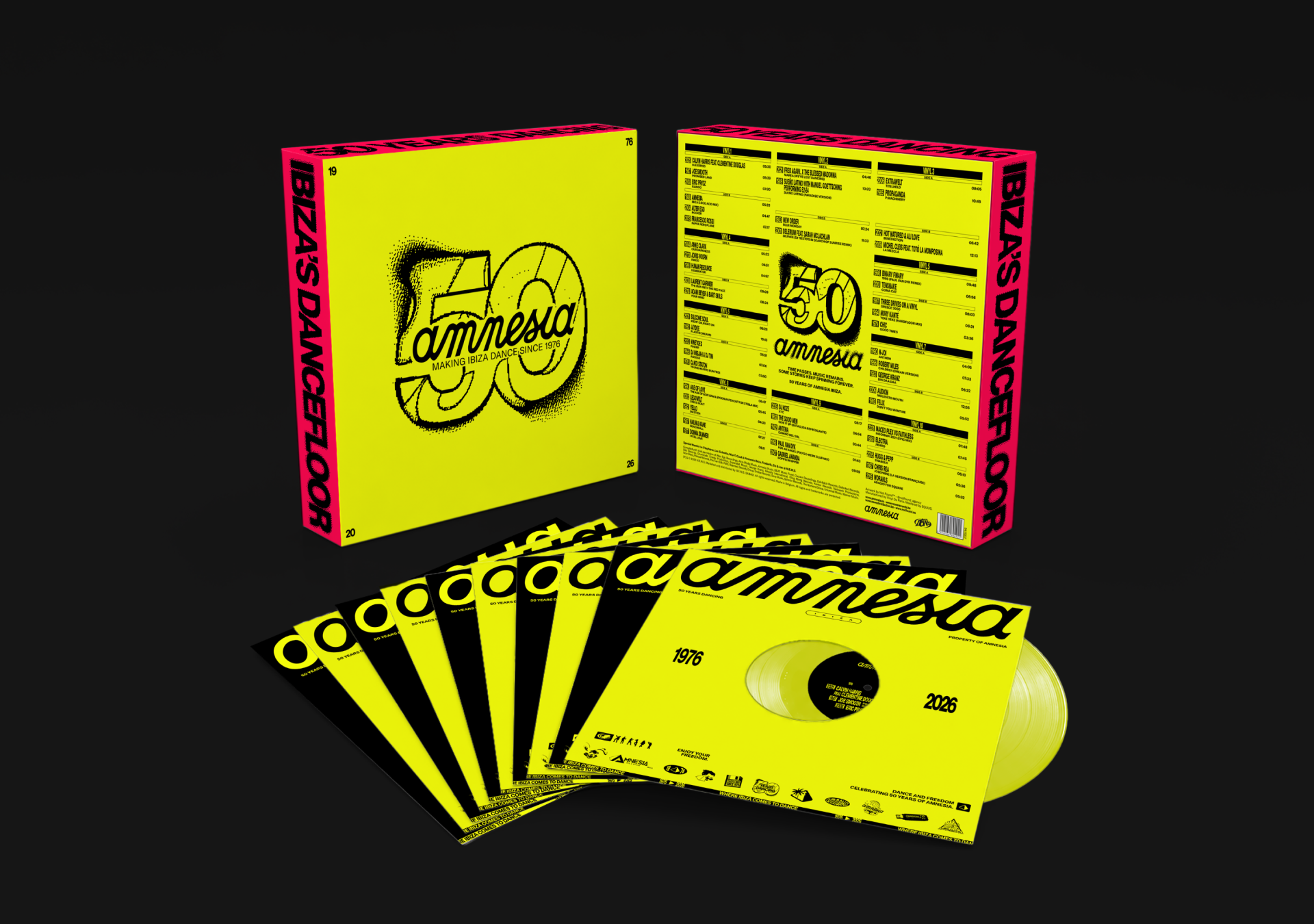 Amnesia 50 Years Vinyl Box - Imagen 2