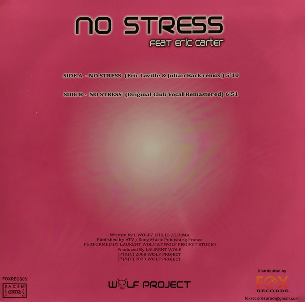 Laurent Wolf – No Stress - Imagen 2