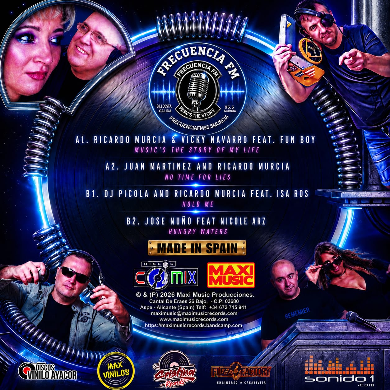 Frecuencia FM & Maxi Music - Cantaditas de Colección Vol.1 - Imagen 2